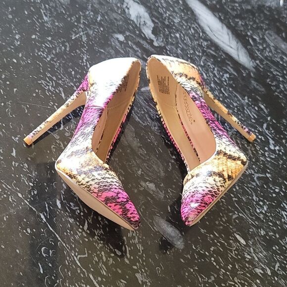 BRAND NEW SHOEDAZZLE STYLISH  MULTICOLOR STILETTO HEELS PUMP - Picture 14 of 16